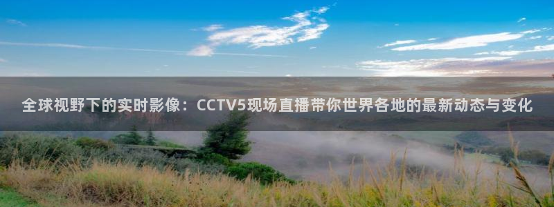 极速老牌体育直播赛程：全球视野下的实时影像：CCTV5现场直播带你世界各地的最新动态与变化